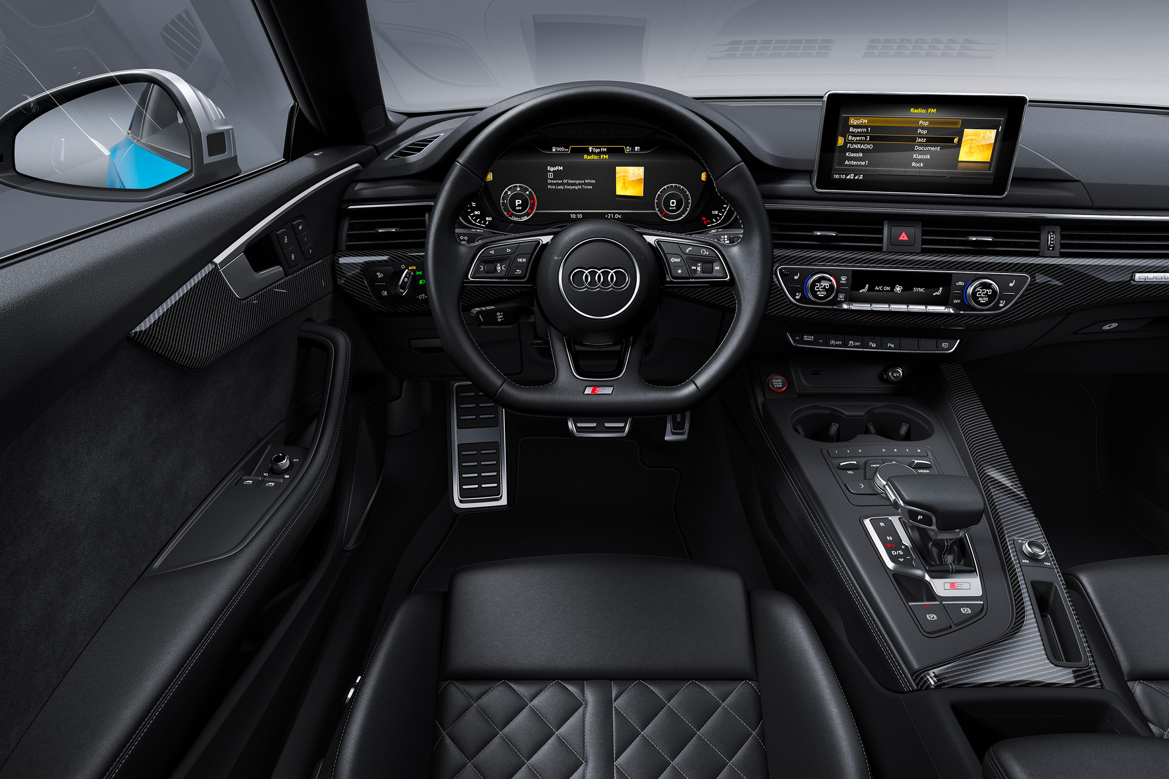 Audi S5 TDI - dash