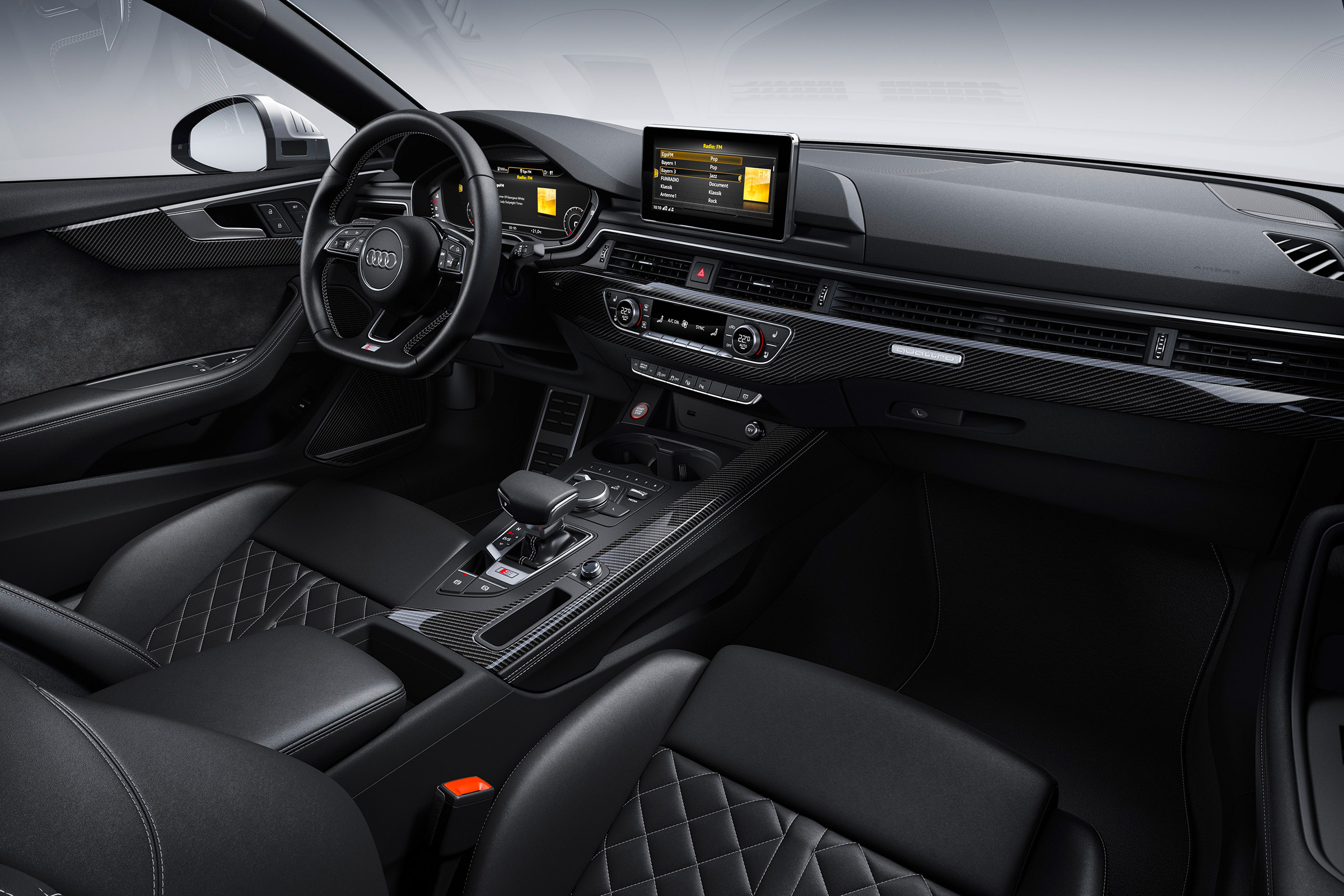 Audi S5 TDI - dash