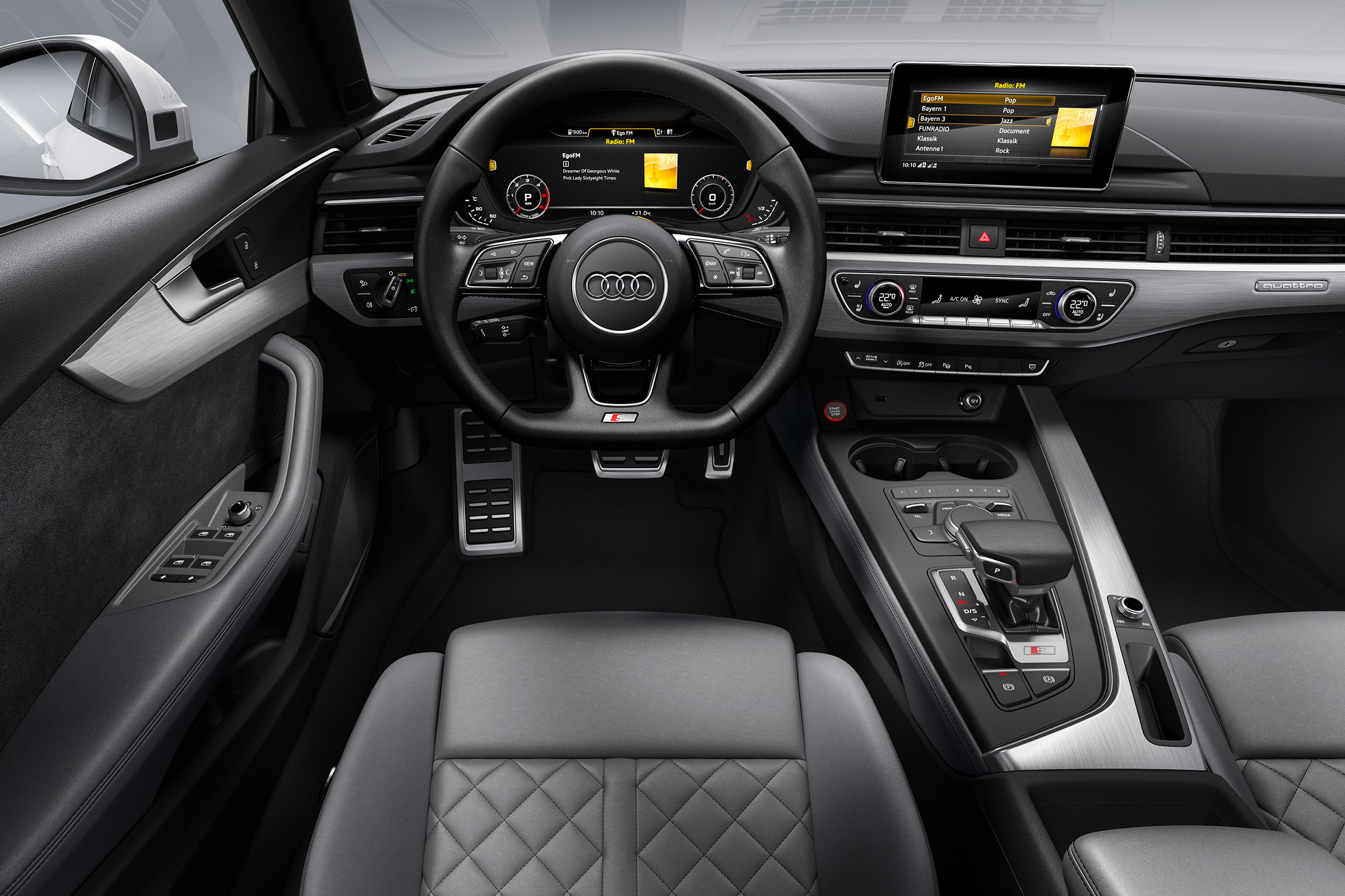 Audi S5 TDI - dash