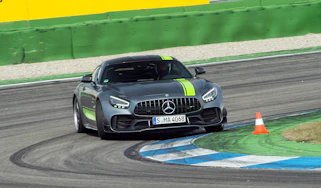 Mercedes-AMG GT R Pro review - front quarter