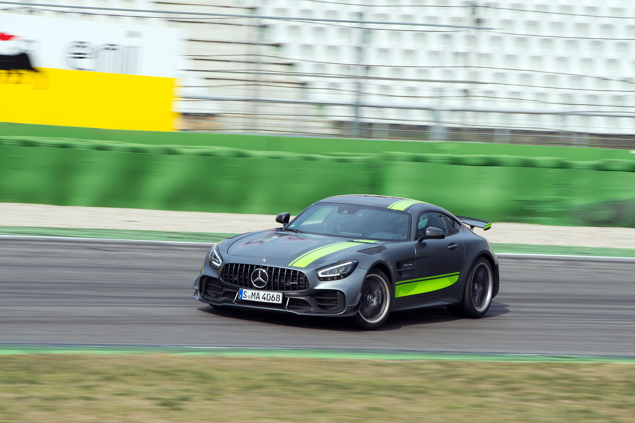 Mercedes-AMG GT R Pro review - front sliding