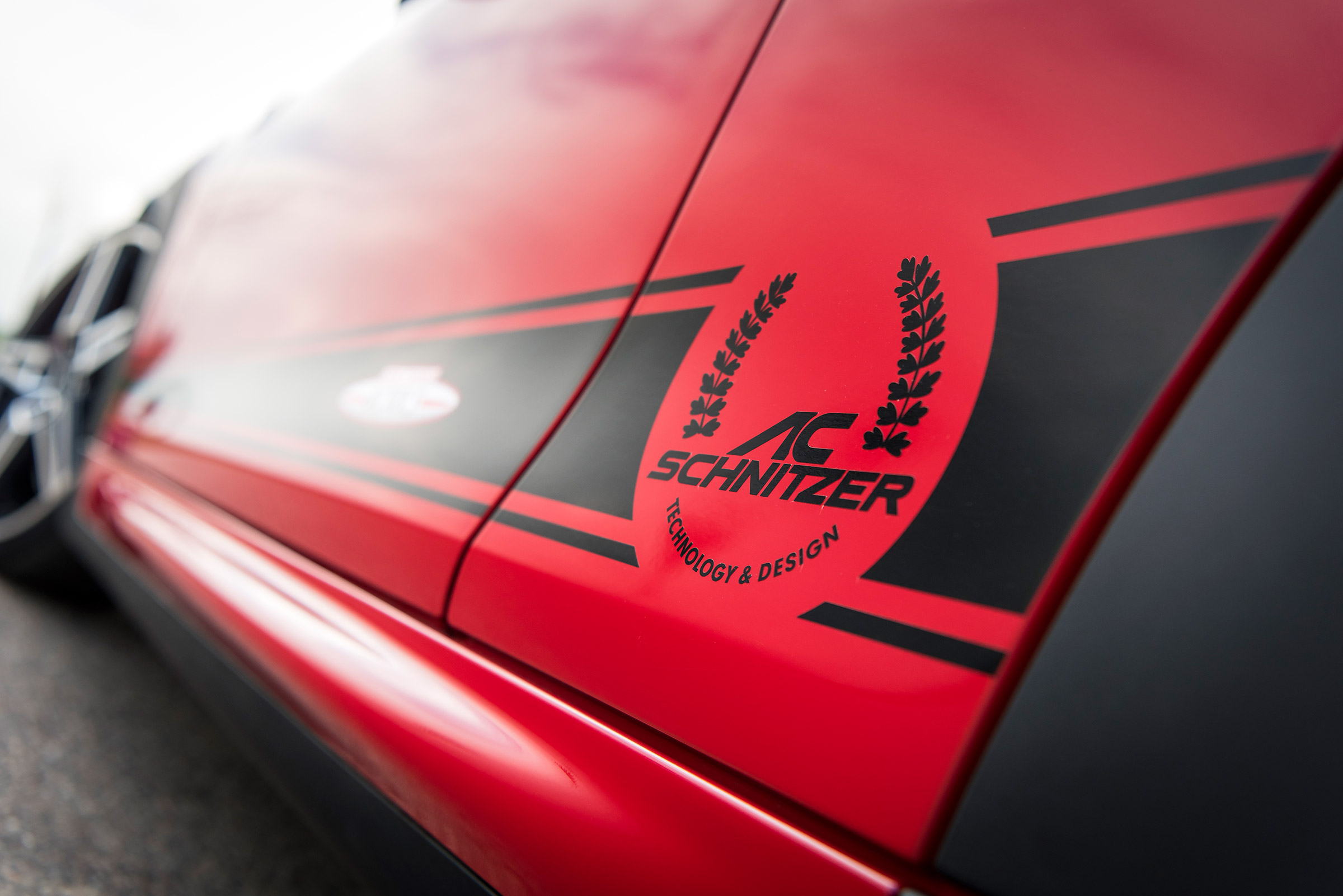 Mini JCW AC - stripes