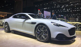Aston Martin Rapide E live - front quarter