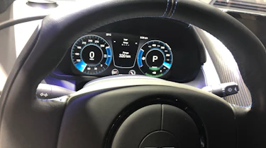 Aston Martin Rapide E - dials