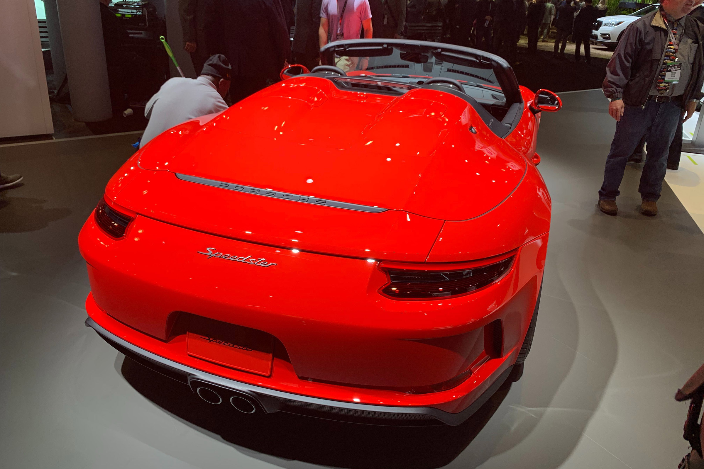 Porsche 911 Speedster rear]