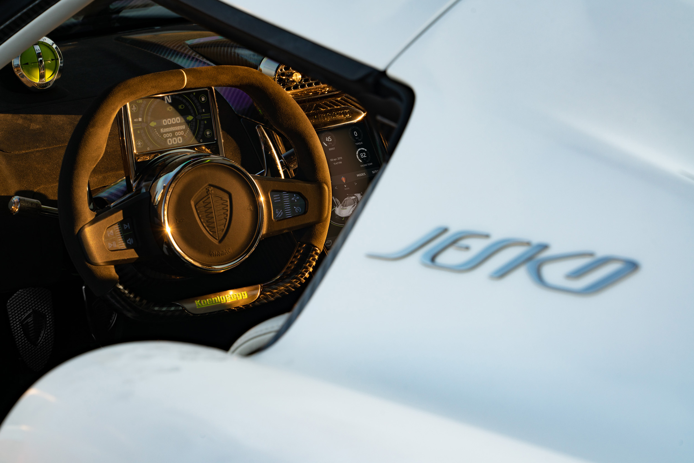 Koenigsegg Jesko interior
