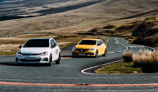 VW GTI TCR vs Megane RS Trophy - header