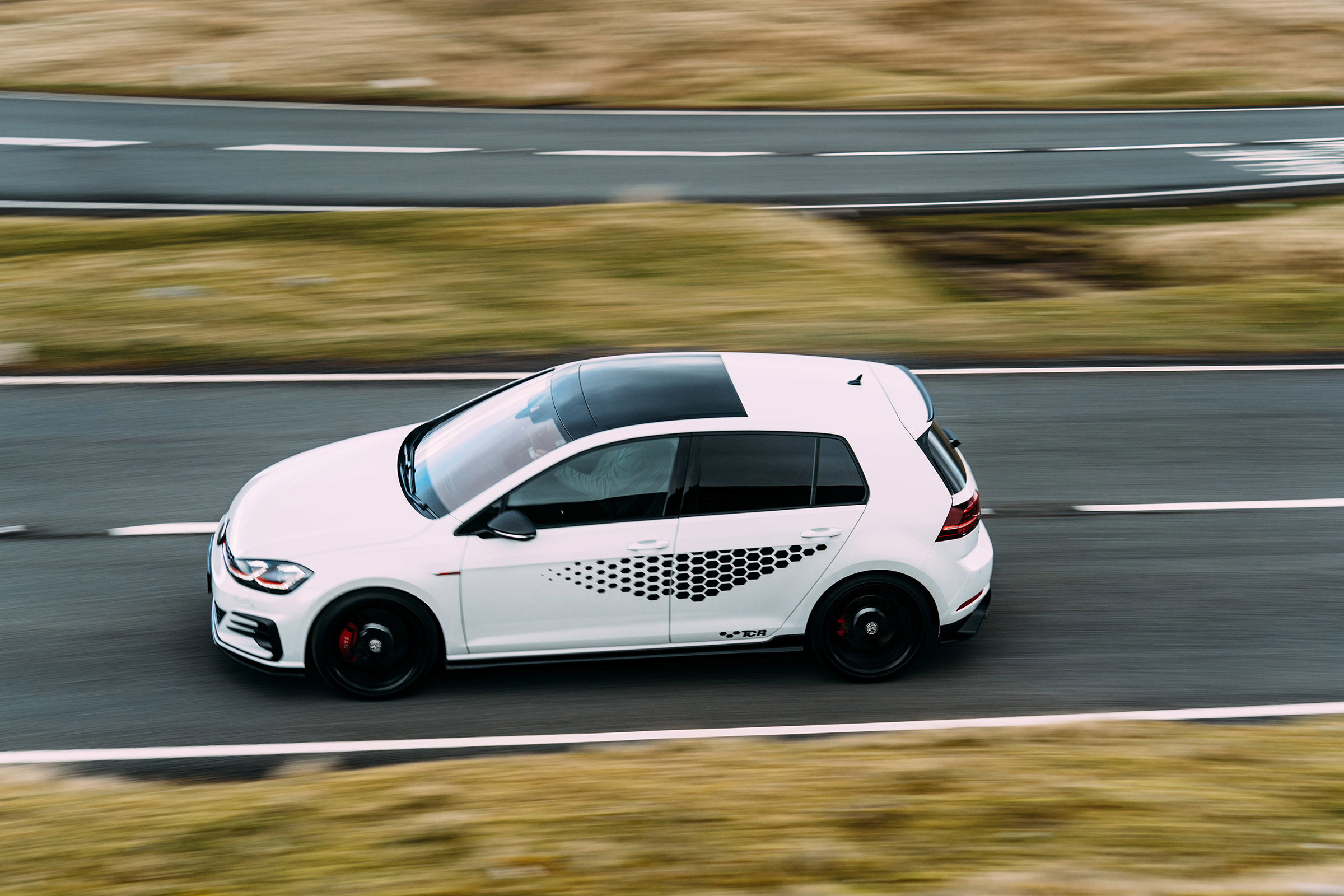 VW GTI TCR vs Megane RS Trophy - top