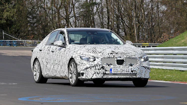 Next-generation Mercedes C-class spied