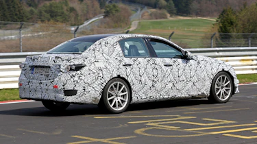 Next-generation Mercedes C-class spied