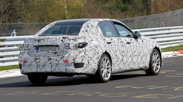 Next-generation Mercedes C-class spied