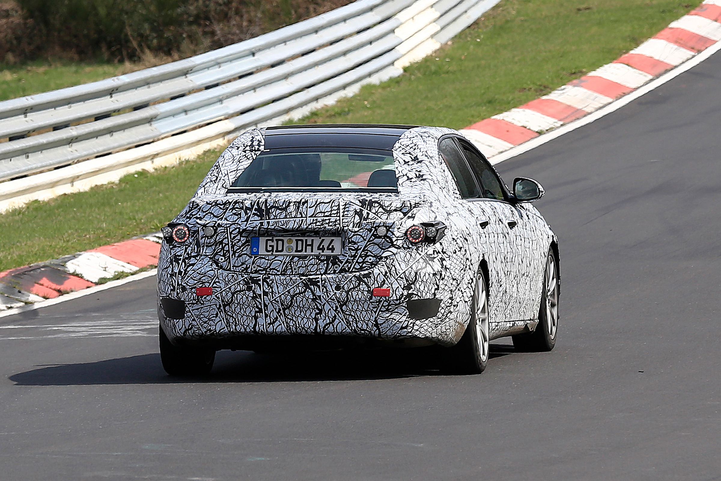 Next-generation Mercedes C-class spied