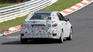 Next-generation Mercedes C-class spied