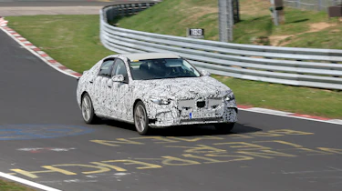 Next-generation Mercedes C-class spied