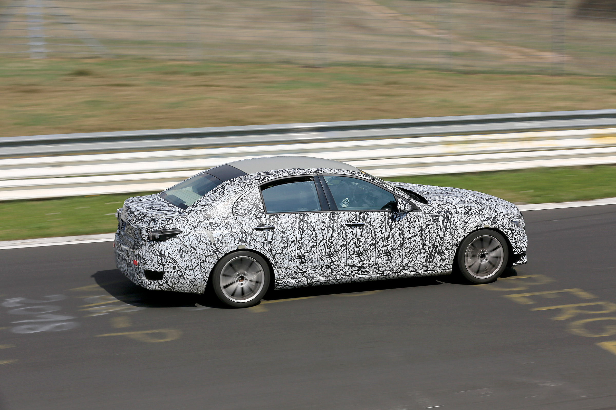 Next-generation Mercedes C-class spied