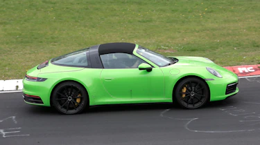 Porsche 911 Targa spy - side