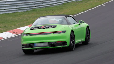 Porsche 911 Targa spy - rear
