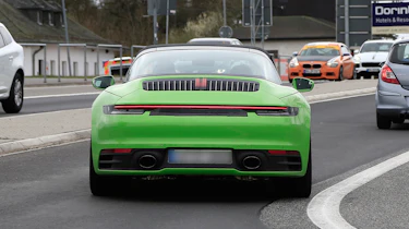 Porsche 911 Targa spy - rear