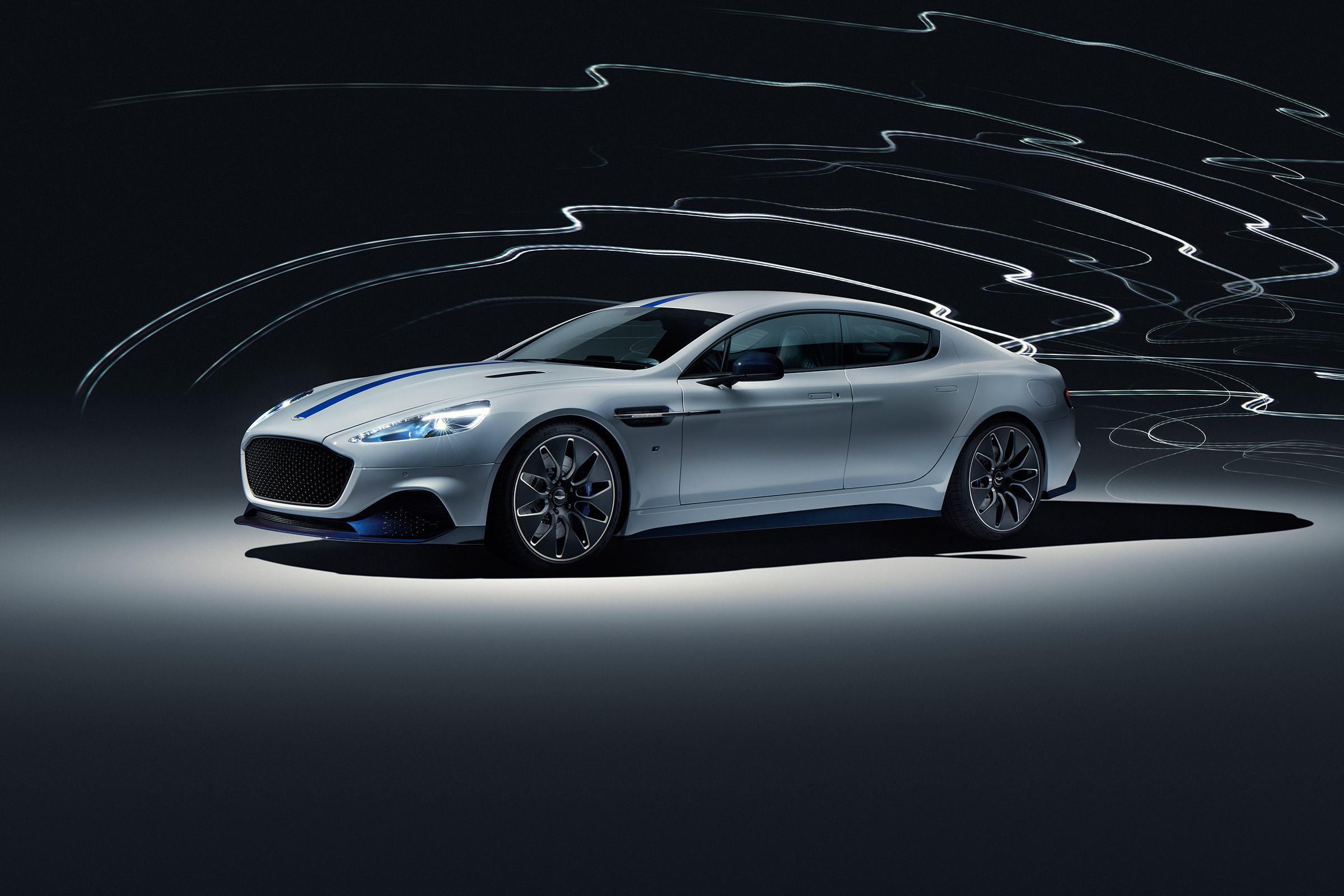 Aston Martin Rapide E - front quarter