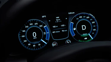Aston Martin Rapide E - dials
