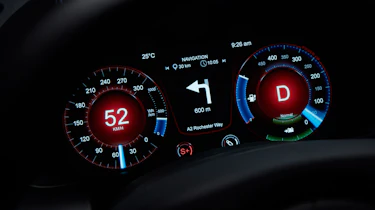 Aston Martin Rapide E - dials