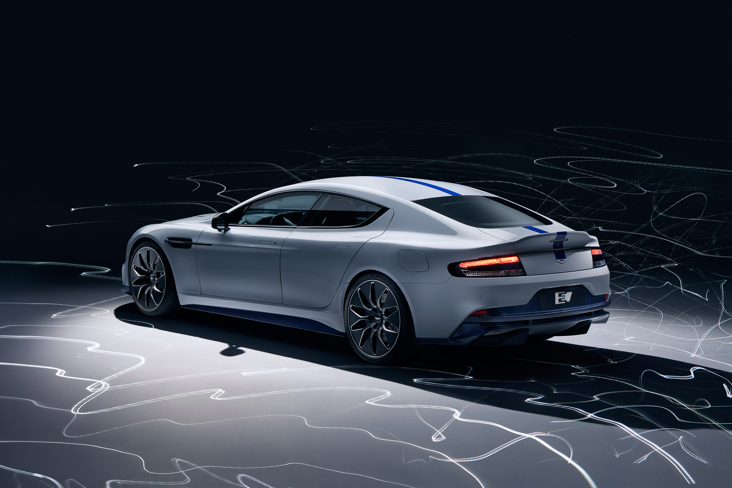 Aston Martin Rapide E - rear quarter