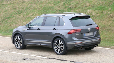 Volkswagen Tiguan R spy - rear quarter
