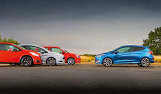New Ford Fiesta ST vs hot hatch greats