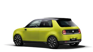Honda e Prototype green