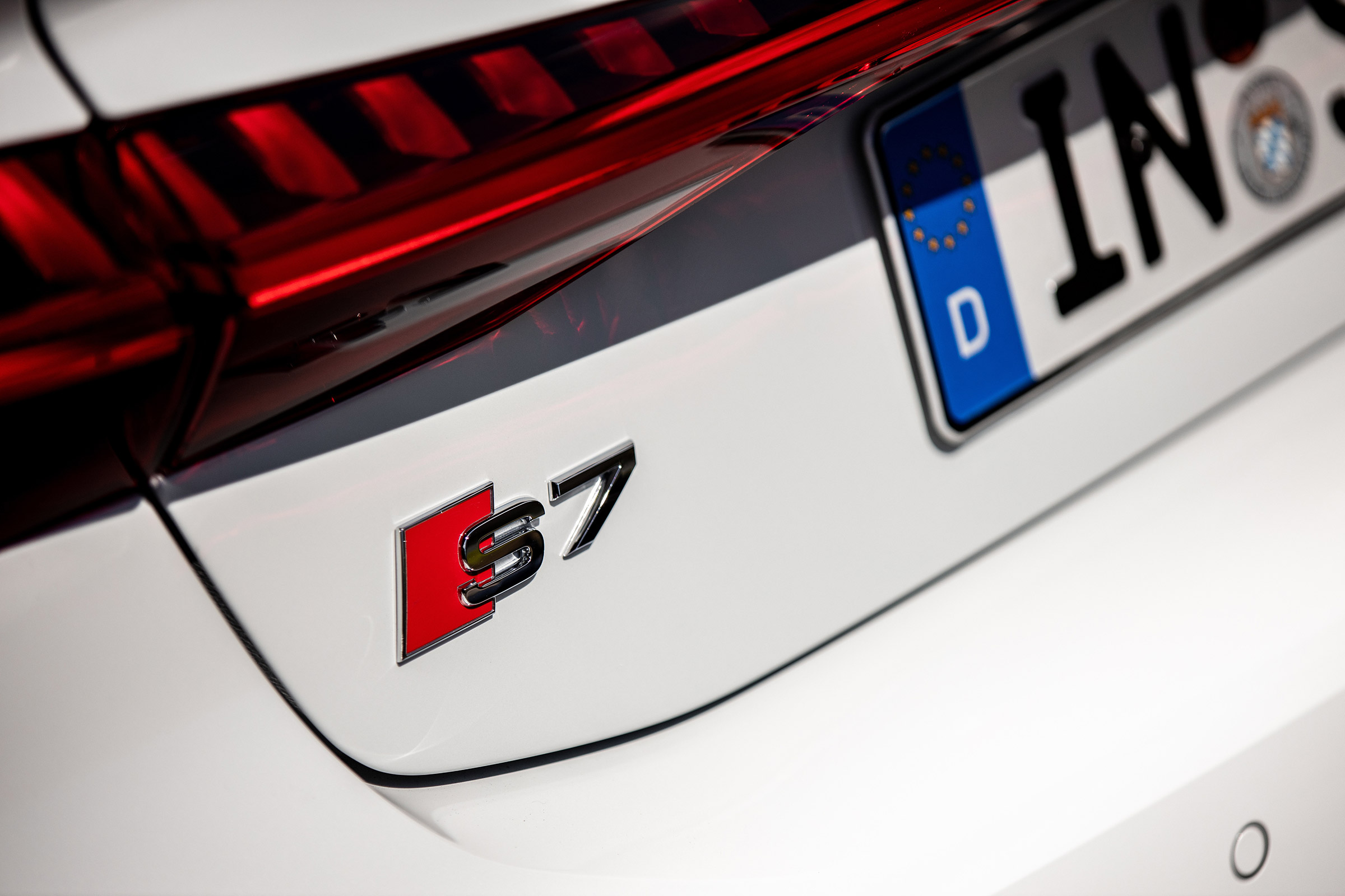 Audi S7 TDI - badge