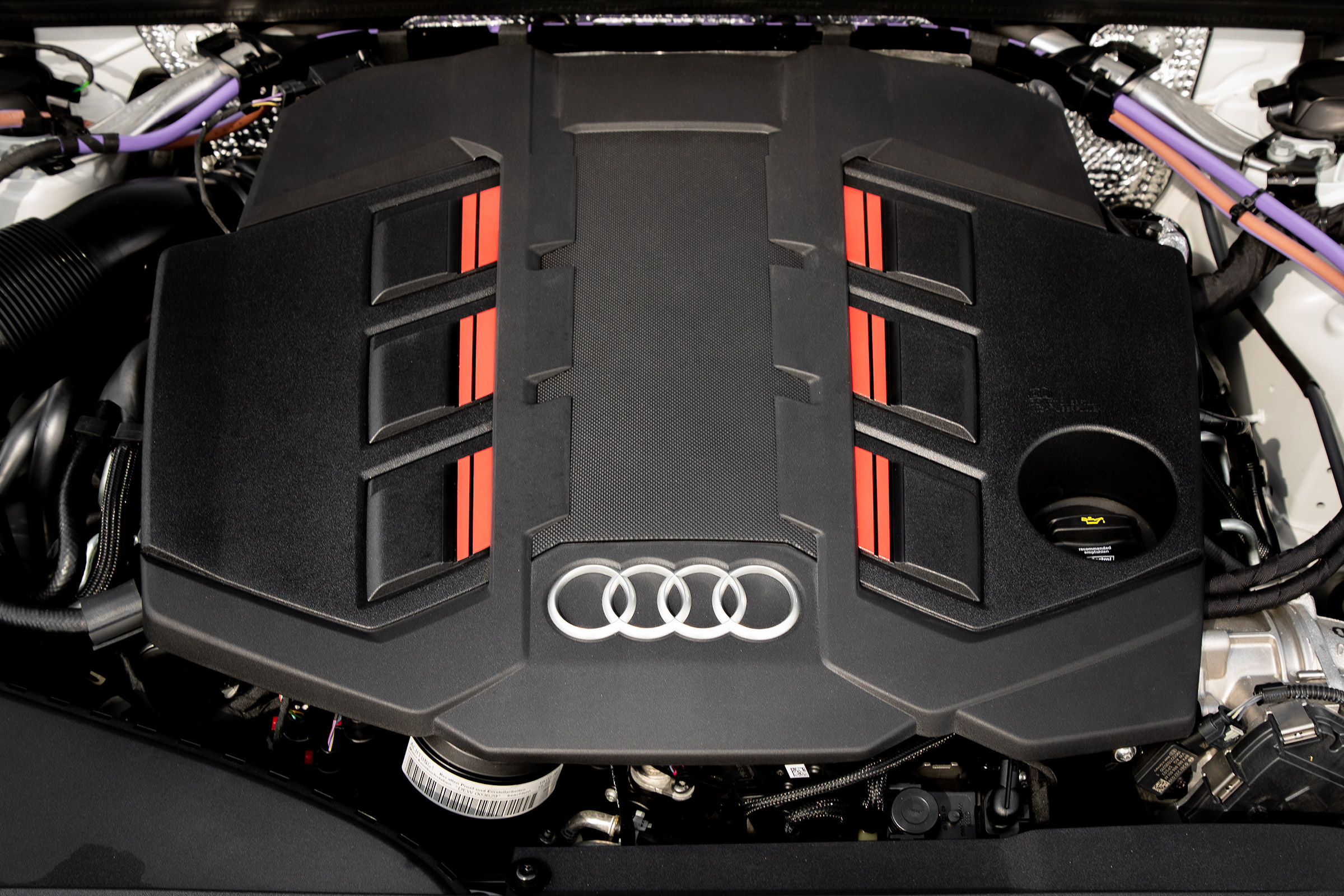 Audi S7 TDI - engine bay