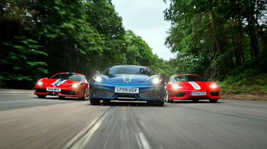 458 Speciale vs F430 Scuderia vs 360 Challenge Stradale