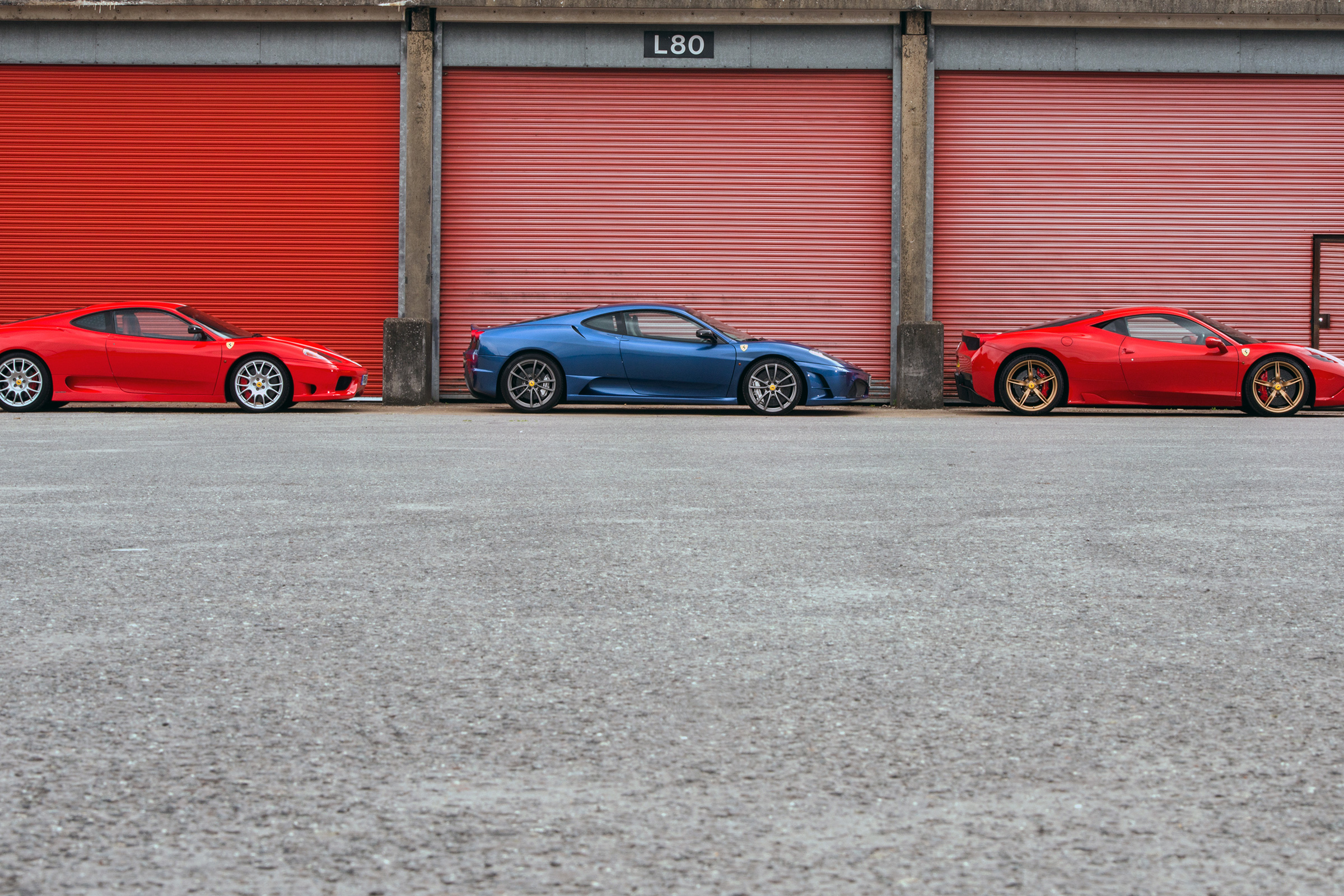 458 Speciale vs F430 Scuderia vs 360 Challenge Stradale