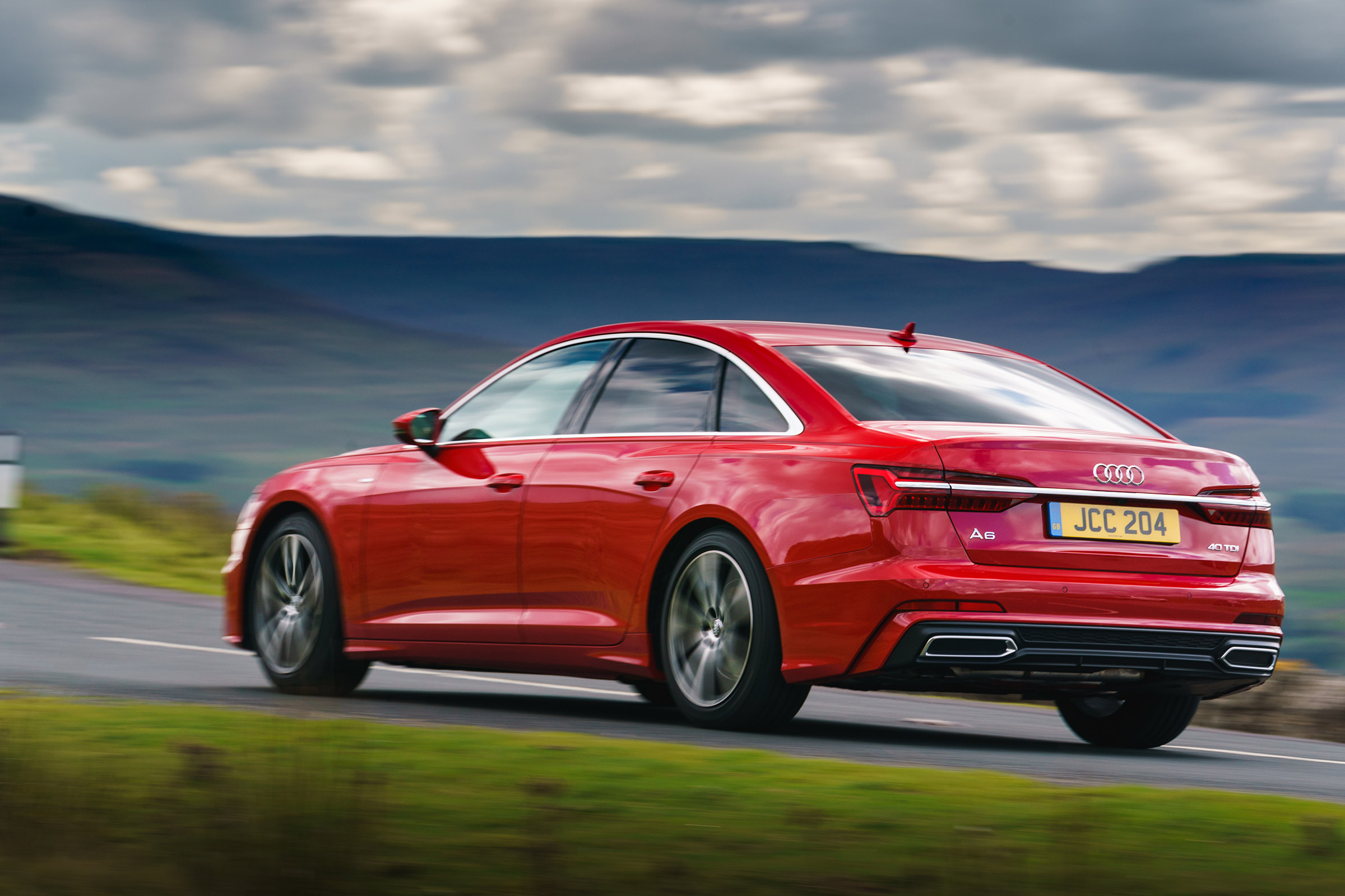 Audi A6 Saloon S-Line - rear quarter