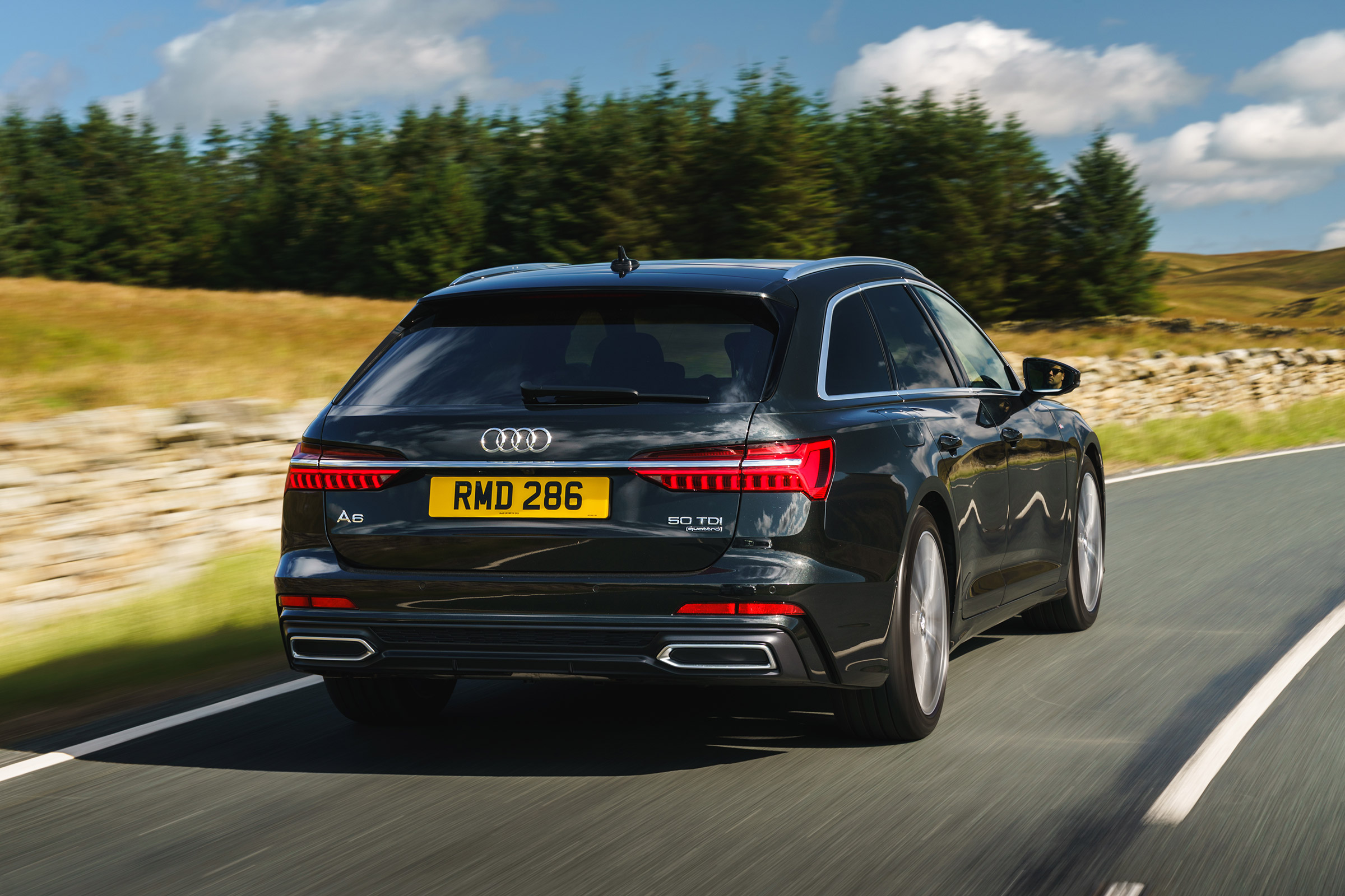 Audi A6 Estate S-Line - rear