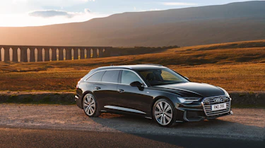 Audi A6 Estate S-Line - front quarter