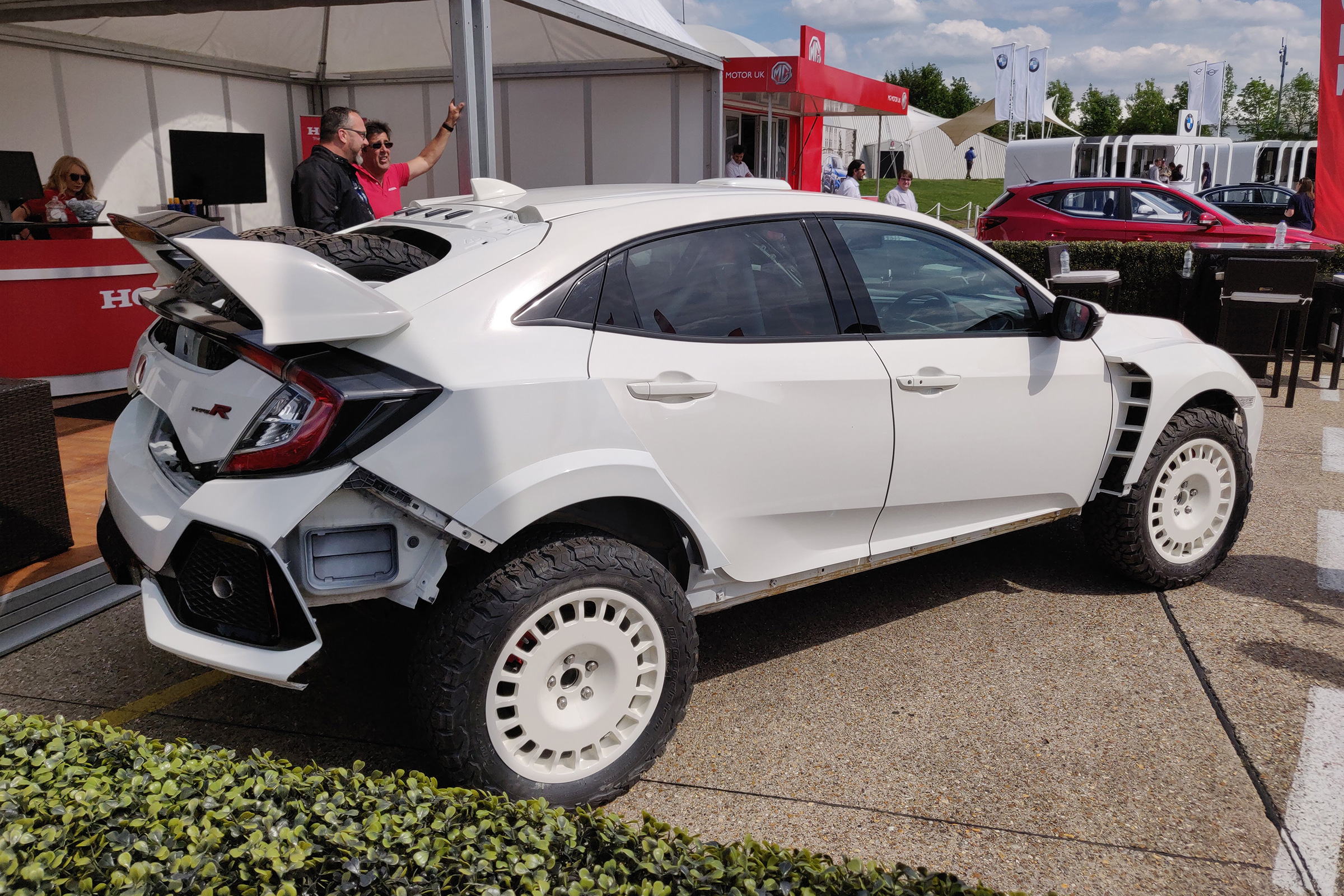 Rally-inspired Honda Civic Type R