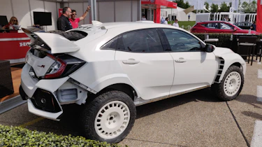 Rally-inspired Honda Civic Type R
