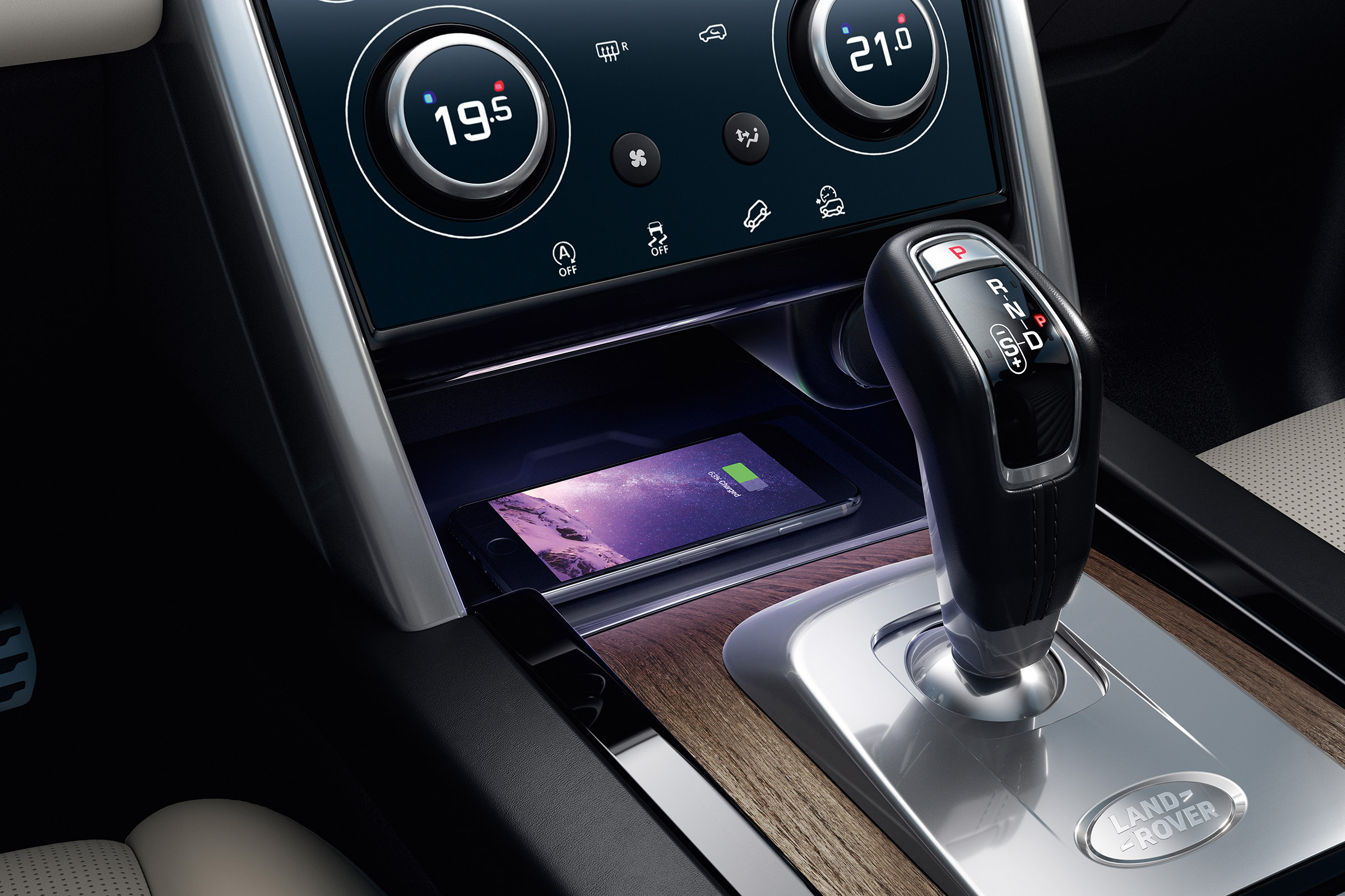 Land Rover Discovery Sport - console