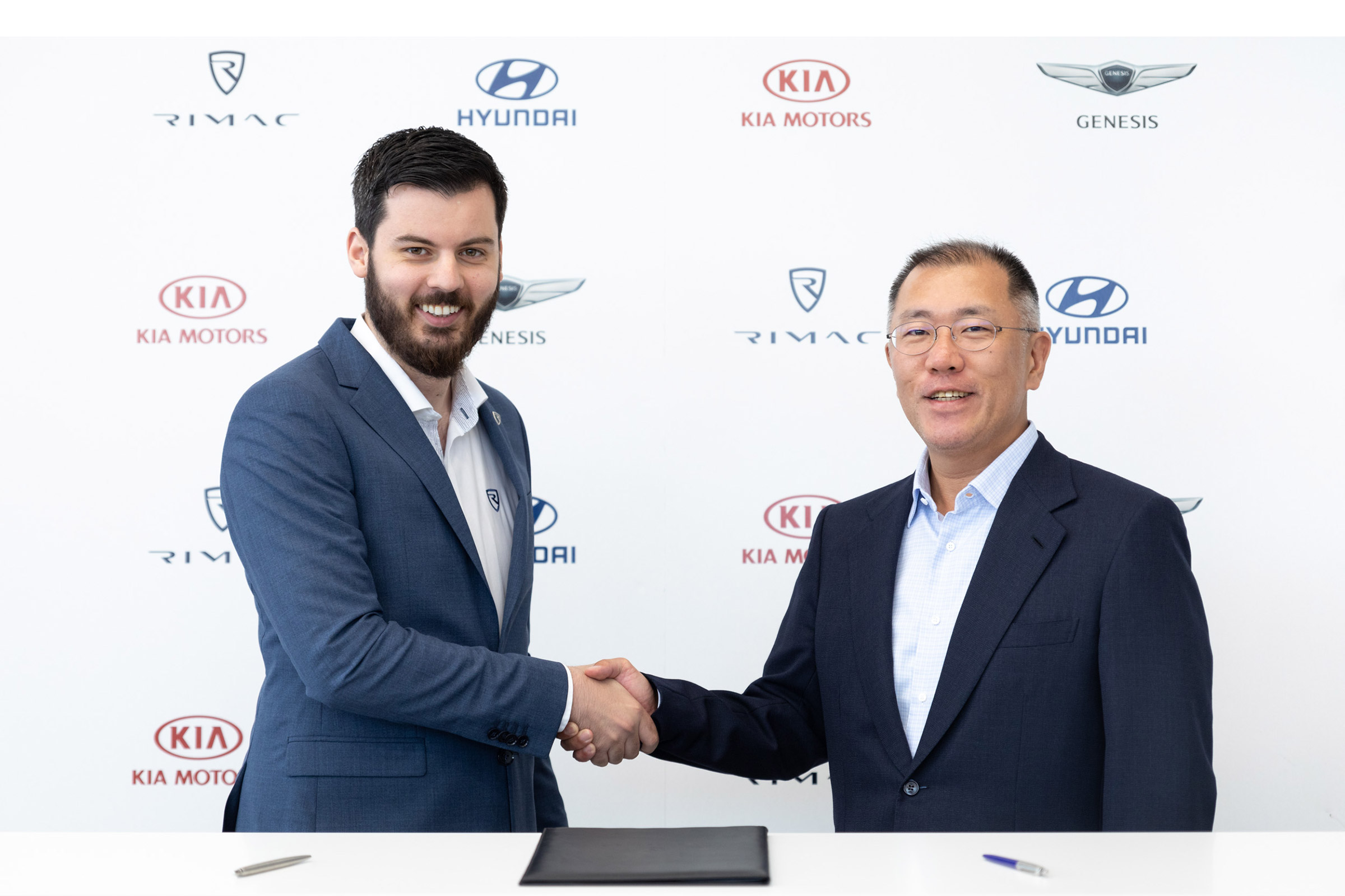 Mate Rimac and Hyundai