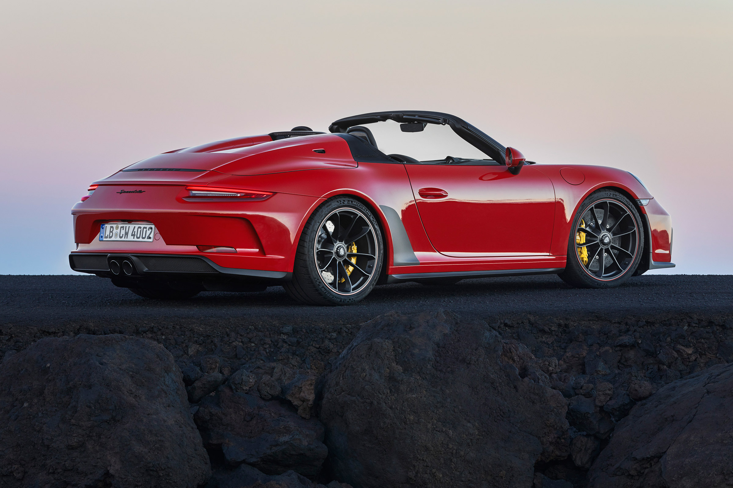 Porsche 911 speedster rear