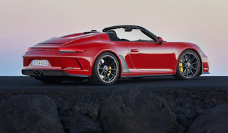 Porsche 911 speedster rear