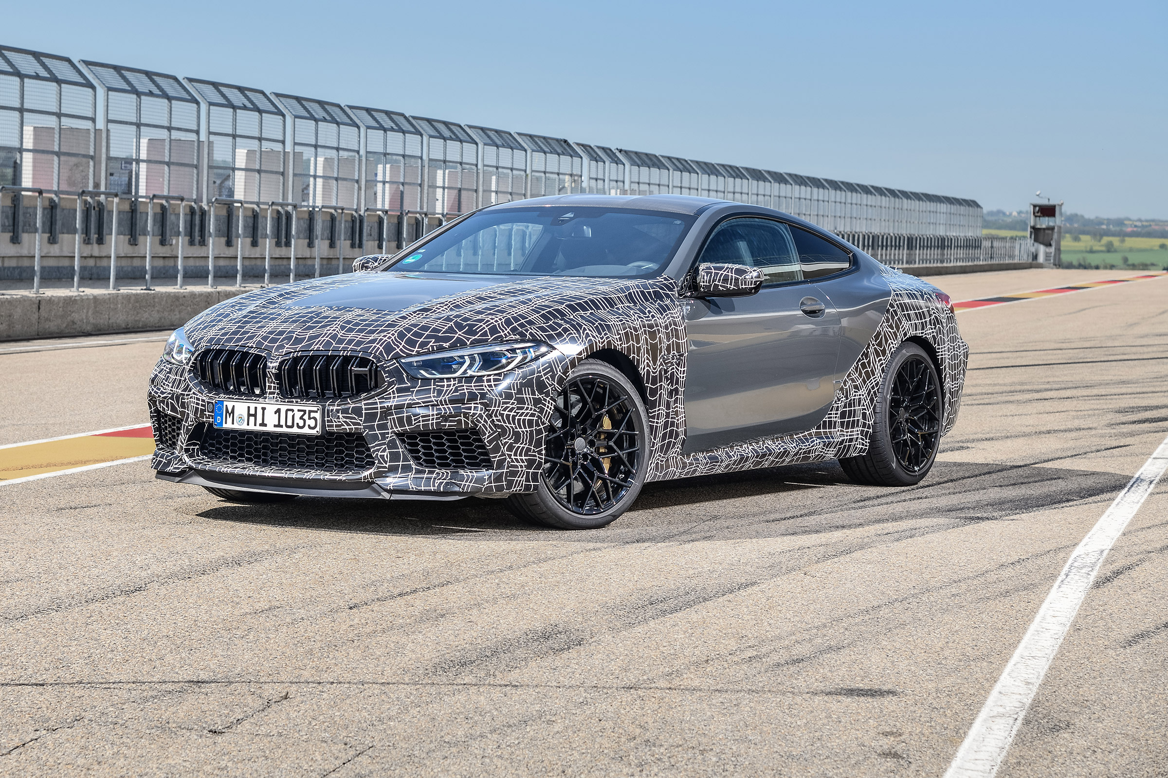 BMW M8 Competition prototype - front