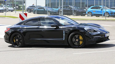 Porsche Taycan spies
