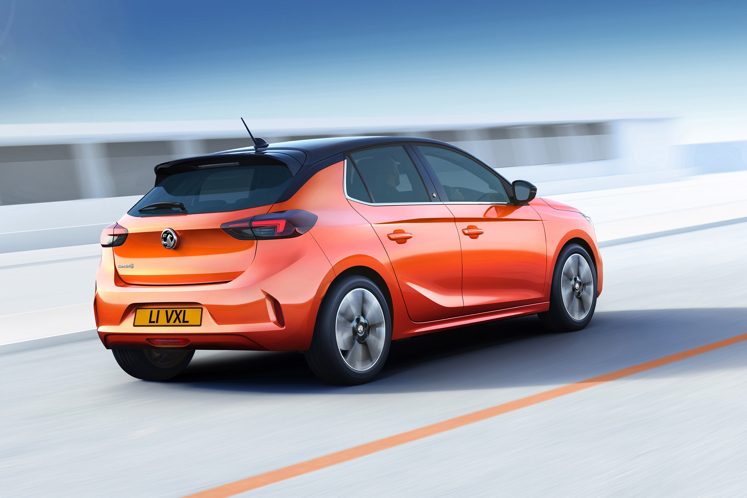 Vauxhall Corsa-e - rear quarter