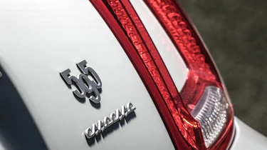 Abarth 595 Esseesse rear badge