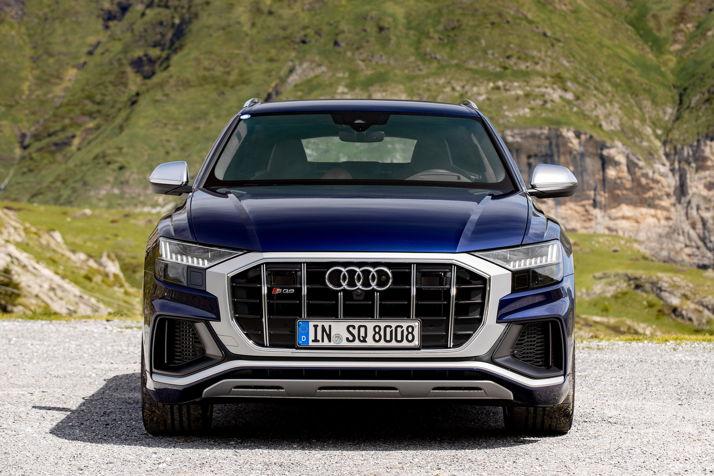 Audi SQ8 TDI review - nose