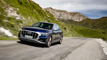 Audi SQ8 TDI review - front quarter
