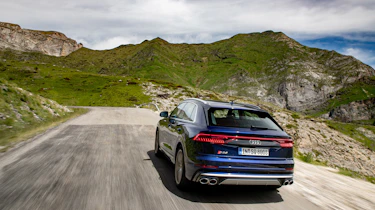Audi SQ8 TDI review - rear quarter