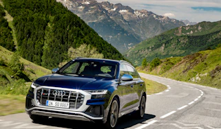 Audi SQ8 TDI review - front